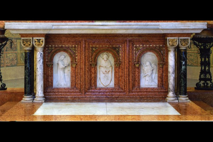 Paolo Passamai (su disegno di Domenico Rupolo), Paliotto, 1920