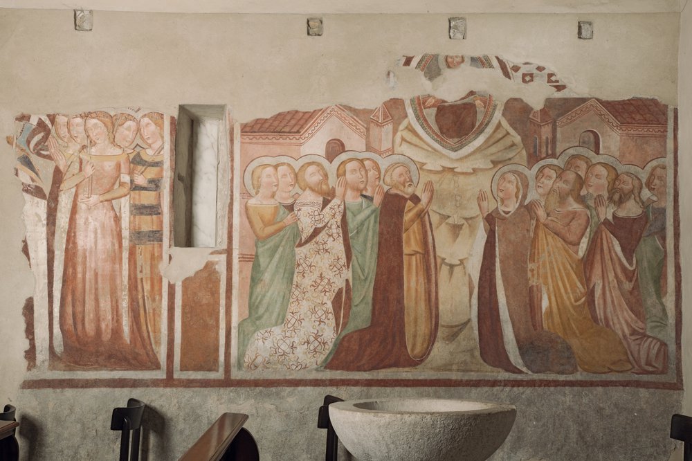 Aiuto del "Maestro di Versutta", Ascension di Cristo, ca. 1355-1360