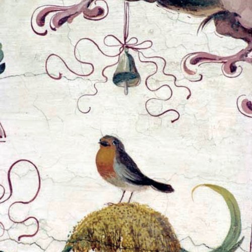 Giovanni da Udine, affreschi nella volta della Sala Azzurra, sec. XVI, particolari