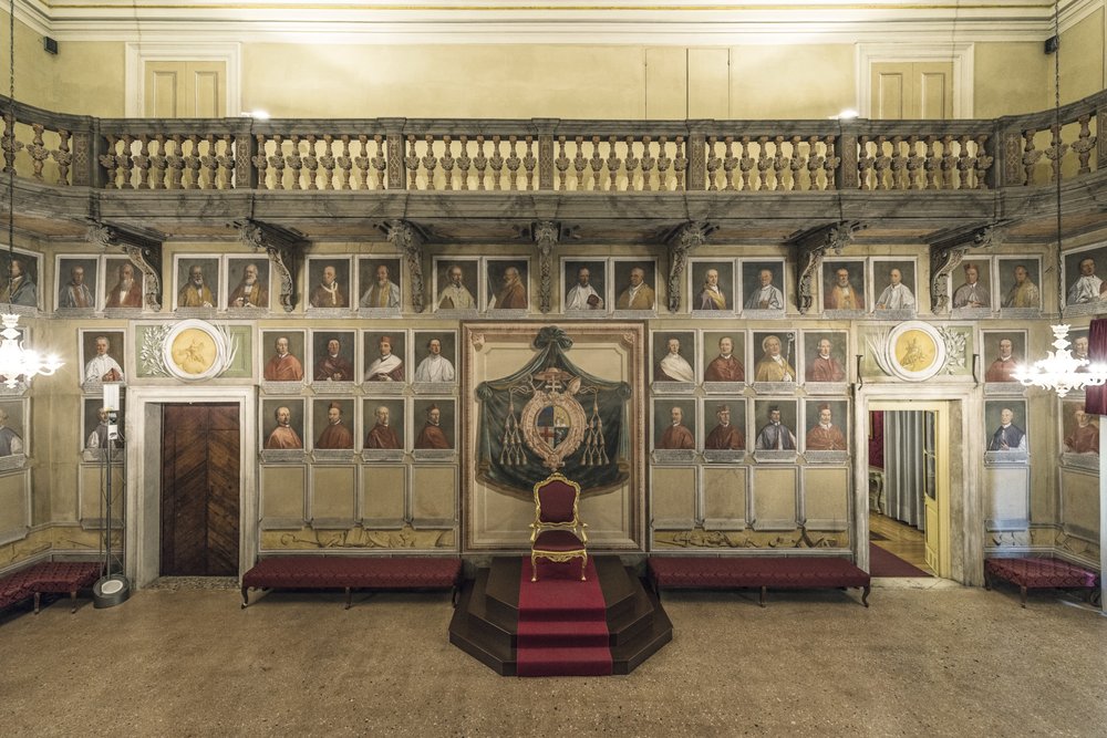 Veduta della Sala del Trono