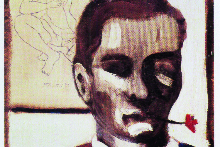 Pier Paolo Pasolini, Autoritratto, 1947