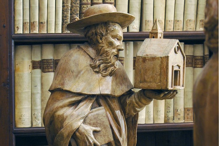 Biblioteca Patriarcale, S. Ambrogio, nel ballatoio, Udine