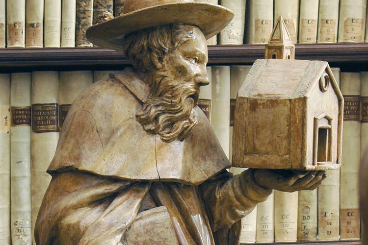 Biblioteca Patriarcale, S. Ambrogio, nel ballatoio, Udine