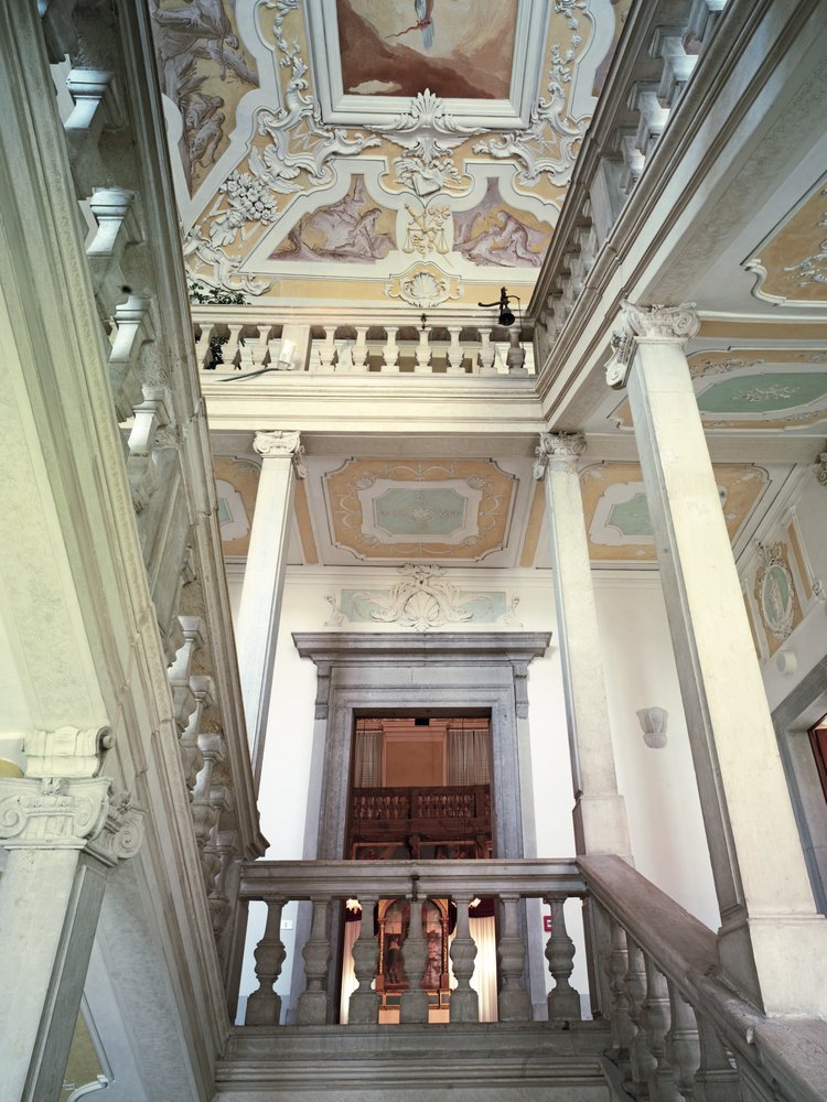 Veduta dello scalone d’onore, 1725