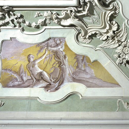 Giambattista Tiepolo, Eva consegna la mela ad Adamo, ca. 1726
