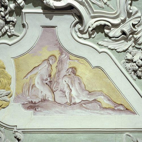 Giambattista Tiepolo, Adamo ed Eva prendono coscienza della loro nudità, ca. 1726