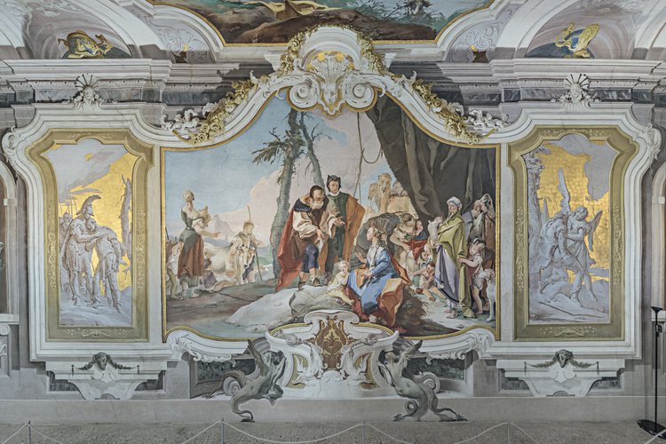 Giambattista Tiepolo, Rachele nasconde gli idoli, 1727, Palazzo Patriarcale, Udine