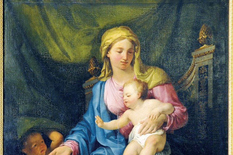 Odorico Politi, La Vergine in trono con Bambino, 1815-1818