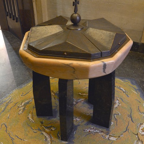 F. Pittino, Battistero, 1961