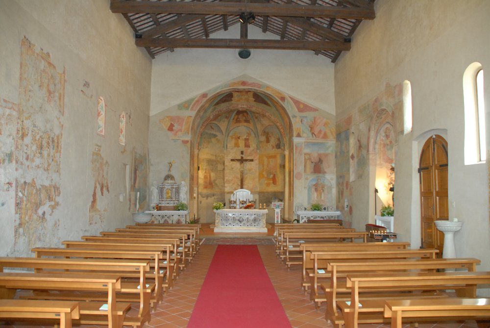 Chiesa di San Martino, veduta dell'interno, Terzo d’Aquileia