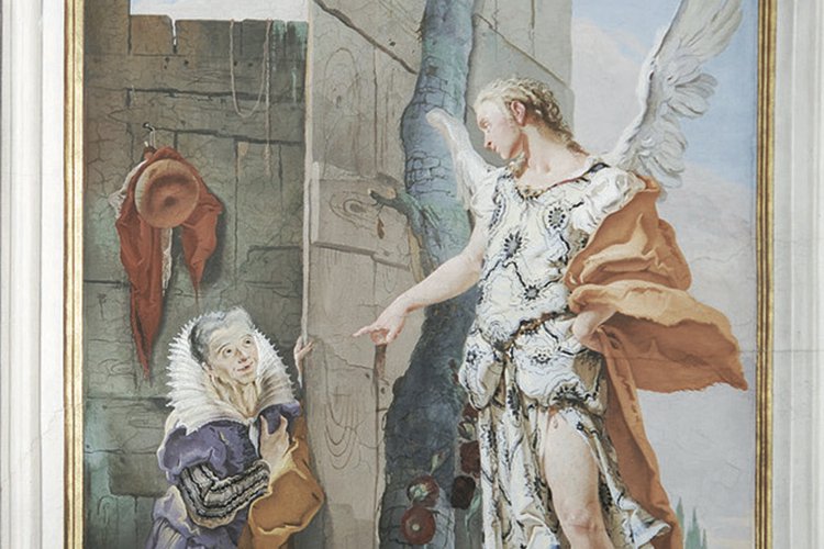 Tiepolo, Sara rimproverata dall'angelo, Palazzo Patriarcale, Udine