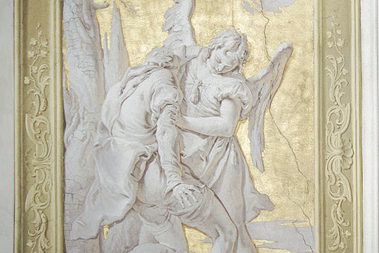 Giambattista Tiepolo, Giacobbe lotta con l’angelo, Palazzo Patriarcale, Udine