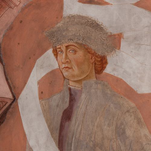 Chiesa di San Leonardo, Gianfrancesco da Tolmezzo, affreschi della volta dell'abside, Profeti, 1496, Provesano