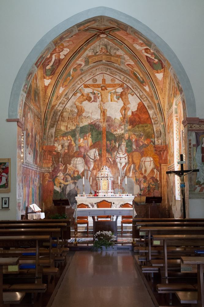 Chiesa di San Leonardo, interno, Provesano