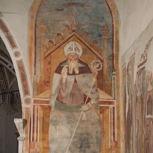 Giuseppe Peloj (?), Sant'Antonio abate, 1945