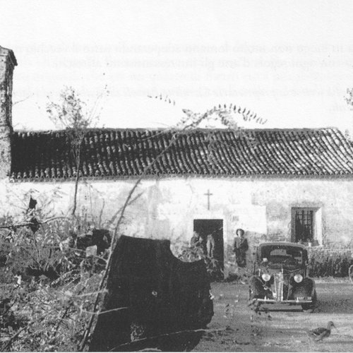 La chiesa di Santa Maria prima del trasferimento a Lignano