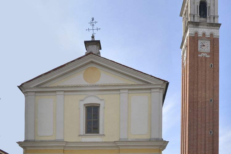 Chiesa parrocchiale di San Pietro Apostolo, facciata, Azzano Decimo