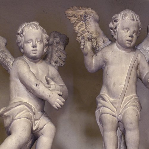 Giuseppe e Giovanni Mattiussi, Altare di San Valentino, XVIII sec, particolare, chiesa parrocchiale di San Pietro Apostolo, Azzano Decimo