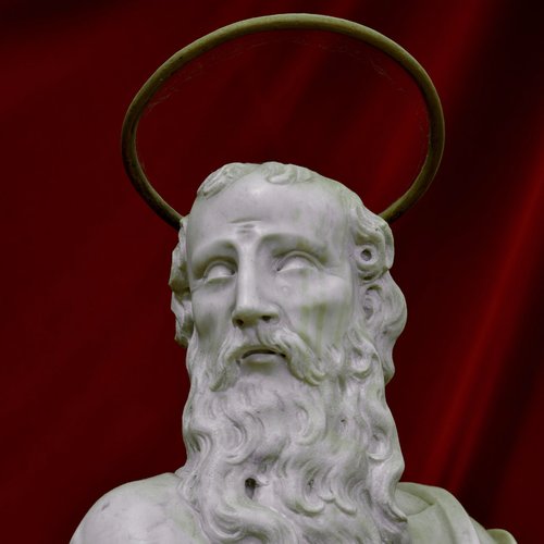 San Pietro, particolare, Altare Maggiore,  1748-1750, chiesa parrocchiale di San Pietro Apostolo, Azzano Decimo