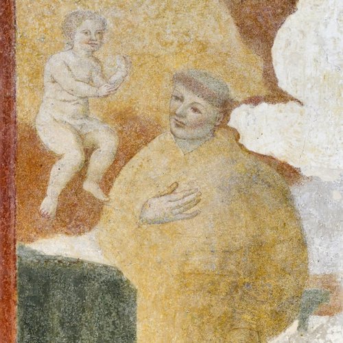 Sant'Antonio di Padova, sec. XVIII, oratorio della Santa Croce, vista dell'interno, Azzano Decimo