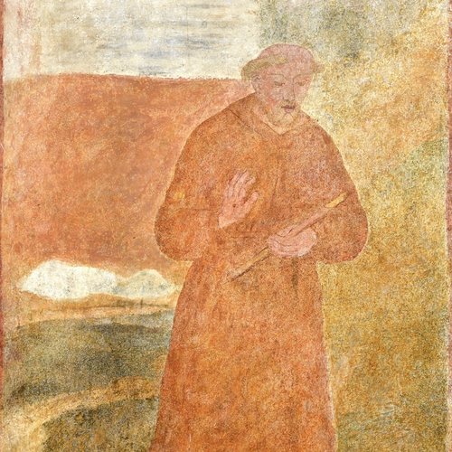 San Francesco d'Assisi, sec. XVIII, oratorio della Santa Croce, vista dell'interno, Azzano Decimo