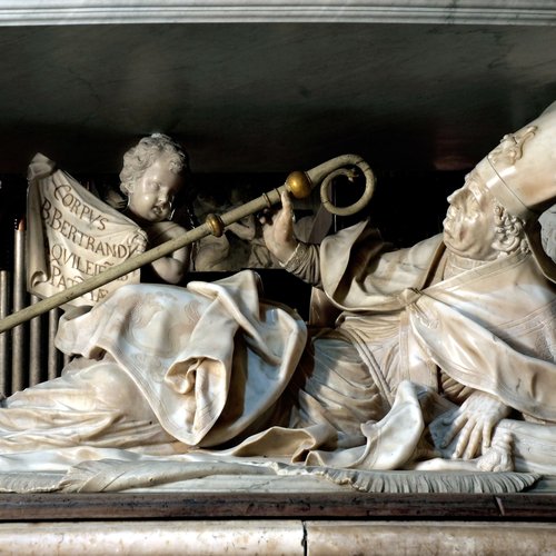 Giuseppe Torretti, statua raffigurante il Beato Bertrando, 1716-1718