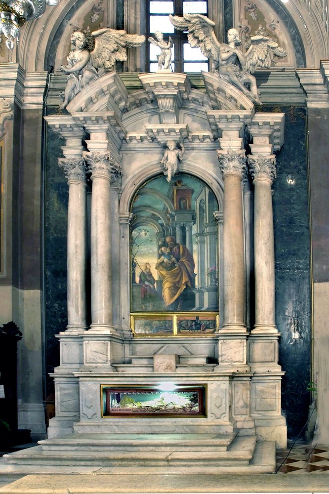 Duomo Udine, Altare di San Giuseppe