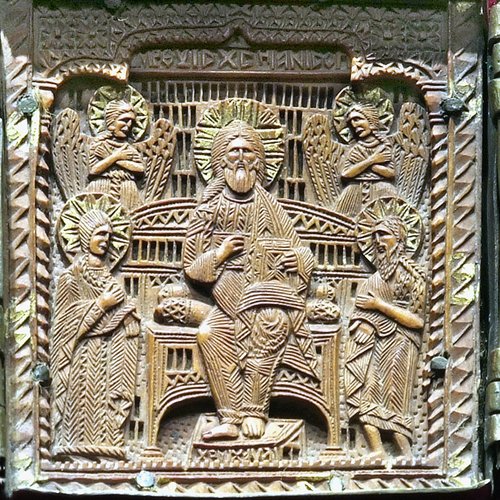 Astuccio devozionale, Museo del Duomo, secc. XII, particolare