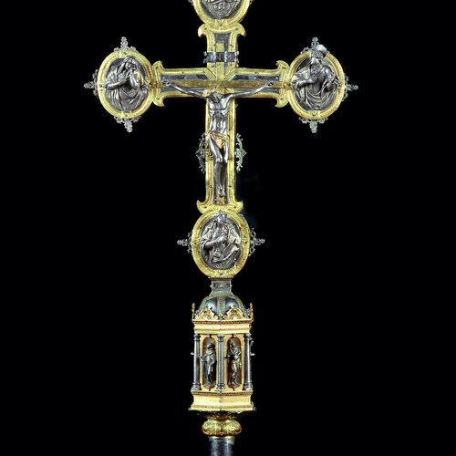 Tiziano Aspetti jr., Croce astile, sec. XVI