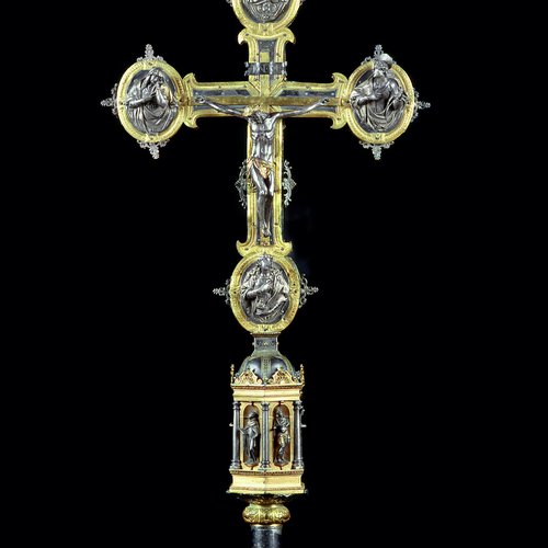 Tiziano Aspetti jr., Croce astile, sec. XVI