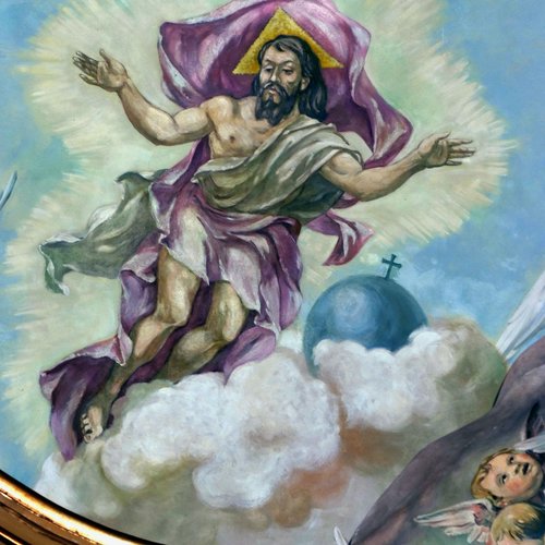 Duomo Udine, Cupola dell'Altare maggiore, particolare