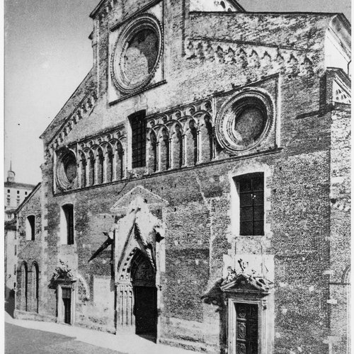 Duomo Udine, facciata 1909