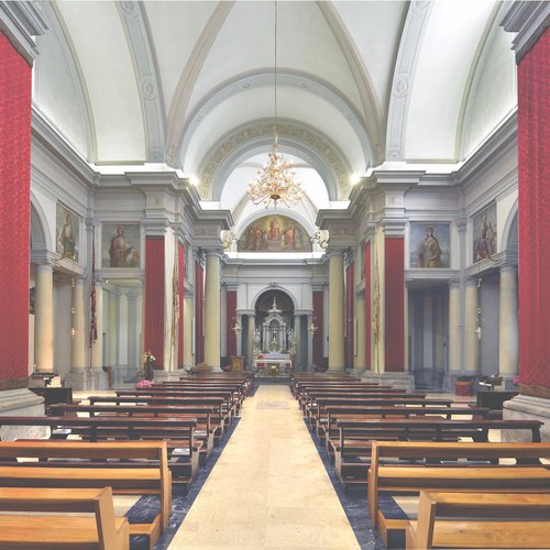 Chiesa della Vergine del Rosario e San Daniele profeta, interni