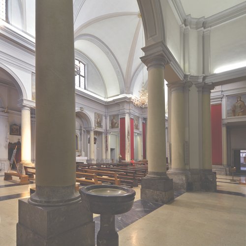 Chiesa della Vergine del Rosario e San Daniele profeta, interni