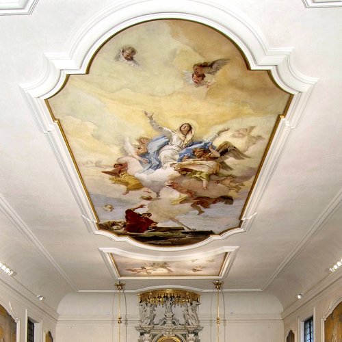 Oratorio della Purità, Giambattista Tiepolo, soffitto con l’Assunta, 1759