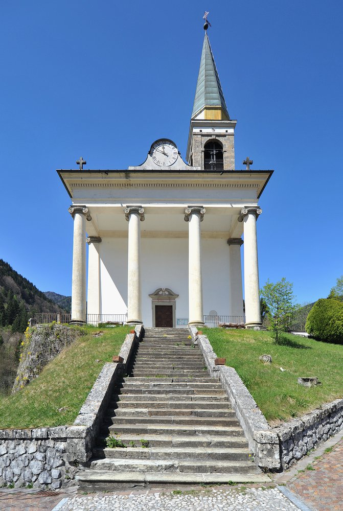 La chiesa di San Vito di Paularo