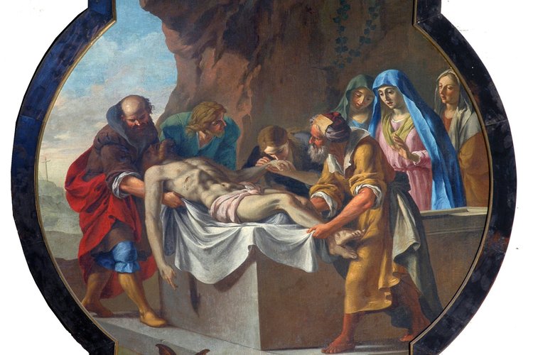 Vincenzo Orelli, Ciclo dei Dolori di Maria, La Deposizione, 1775