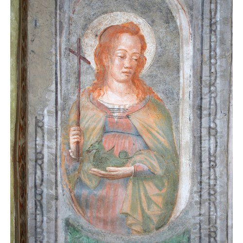 Sant'Elena, Sottarco dell'abside, Chiesa di Sant'Antonio Abate, San Daniele del Friuli