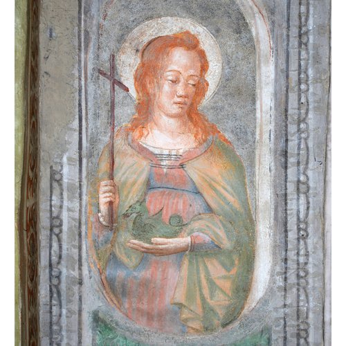 Sant'Elena, Sottarco dell'abside, Chiesa di Sant'Antonio Abate, San Daniele del Friuli