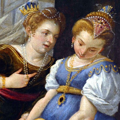 Odoardo Fialetti, Decollazione di S.Giovanni Battista (particolare), sec. XVII