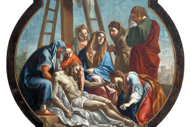 Vincenzo Orelli, Ciclo dei Dolori di Maria, La Pietà, 1775