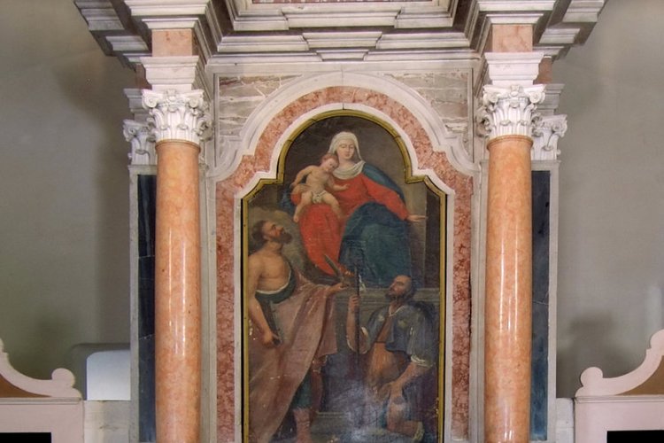 Altare maggiore, sec. XVIII