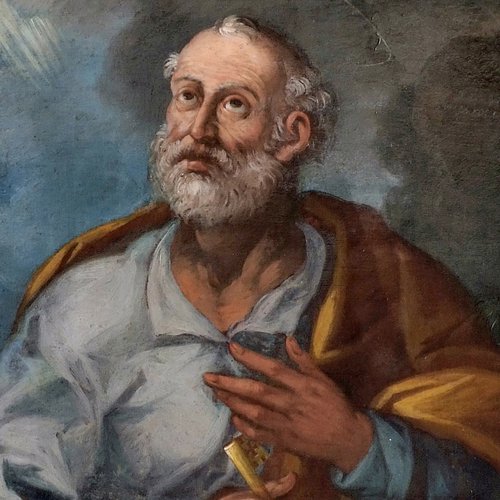 San Pietro, ovale nella sacrestia