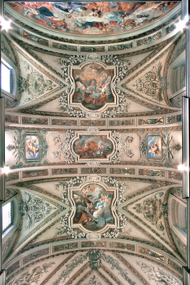 P. Venier, Storie dela vita di San Giacomo, 1711, affreschi della volta