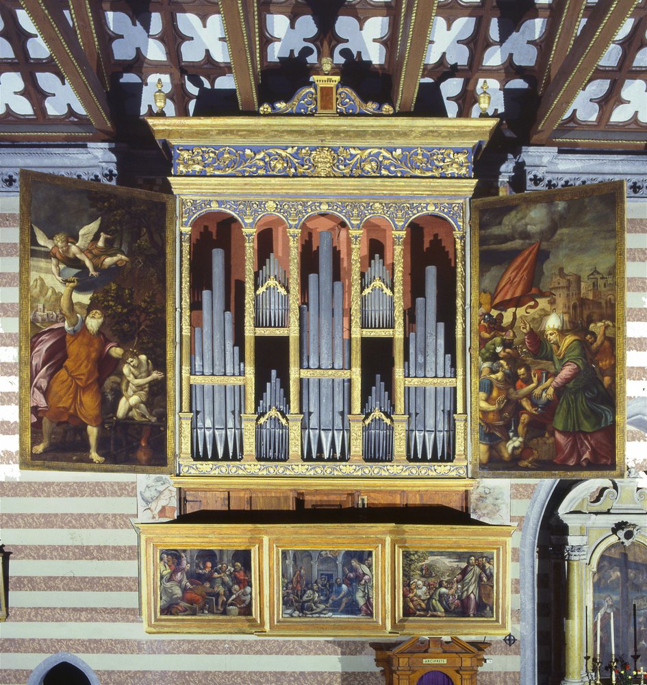 Organo di Vincenzo de Columbis, 1532-1538