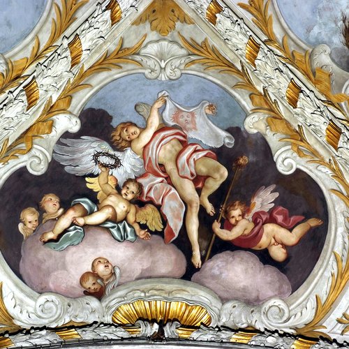Louis Dorigny, Affreschi sul soffitto del coro, Duomo Udine, 1727