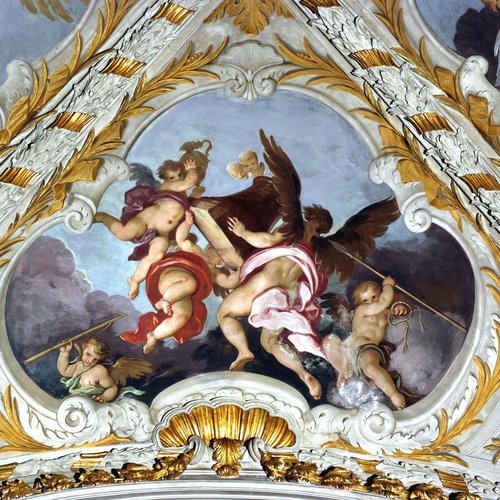 Louis Dorigny, Affreschi sul soffitto del coro, Duomo Udine, 1727