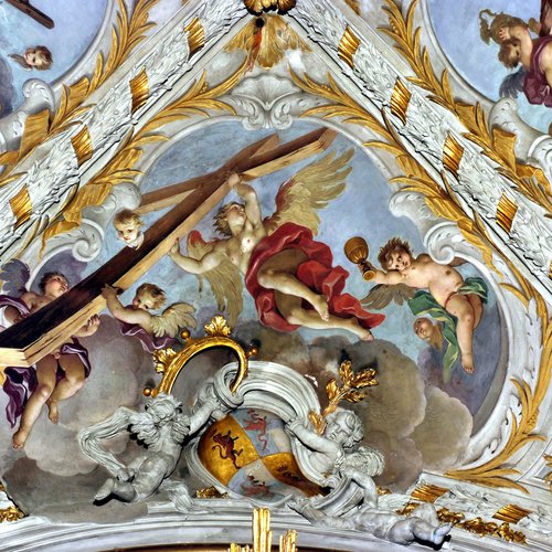 Louis Dorigny, Affreschi sul soffitto del coro, Duomo Udine, 1727