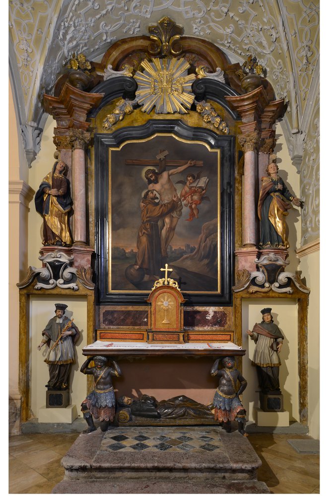 L’altare di San Francesco Saverio