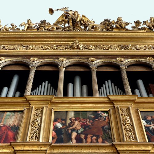 Duomo Udine, Organo in cornu epistolae